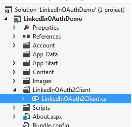 ASP.NET - Login and SignUp with LinkedIn API