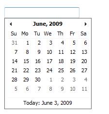 DatePicker with AJAX Control Toolkit