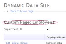 Creating Custom Pages in ASP.Net Dynamic Data Website