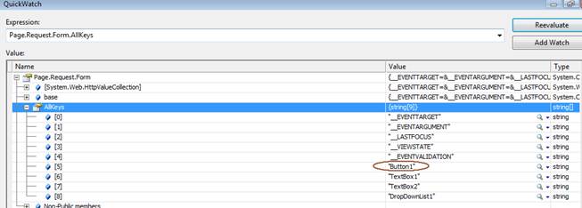 How to fetch the control that initiated postback in server side using C#?