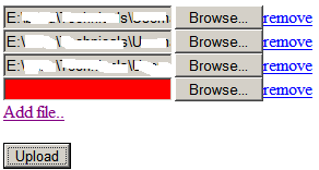 Multiple File Upload in ASP.Net and C#